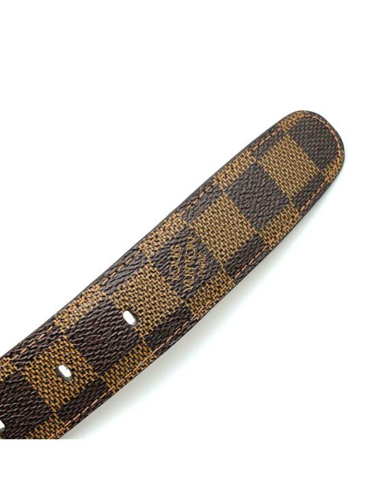 Louis Vuitton Ceinture Damier Brown Belt Gold main image 8